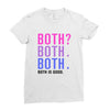 Both is Good Ladies Fitted T-Shirt