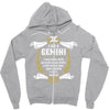I Am A Gemini Zipper Hoodie