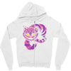 grinning like a cheshire cat 2 Zipper Hoodie