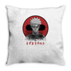 red sun uzumak Throw Pillow