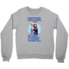 sister of the birthday girl Crewneck Sweatshirt