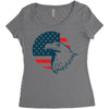 independence day Women's Triblend Scoop T-shirt