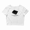you always remember your first video arcade game gamer geek tee shirt Crop Top