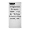 alarm iPhone 7 Plus Case