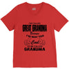 I&rsquo;m Called Great Grandma Because I&rsquo;m Way Too Cool To Be Called Gra V-Neck Tee