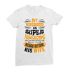 My Husband Is Super Awesome Ladies Fitted T-Shirt