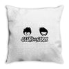 geeks vs nerds Throw Pillow