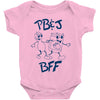peanut butter and jelly bff Baby Onesie