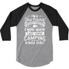 love camping!!! 3/4 Sleeve Shirt