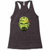 no brain no gain Racerback Tank
