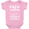 papa und tochter Baby Onesie