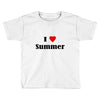 i love summer Toddler T-shirt
