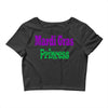 mardi gras princess Crop Top
