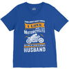 Motorcycles Husband V-Neck Tee