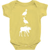 duck duck moose funny Baby Onesie