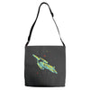 uss millennium enterprise Adjustable Strap Totes