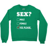 Sex Yes Please Crewneck Sweatshirt