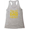 best cycling dad galaxy cycling Racerback Tank