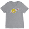 vintage space V-Neck Tee