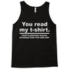 you read my Tank Top