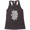 why so serious Racerback Tank