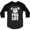 pug life dog tee new 3/4 Sleeve Shirt