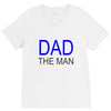 dad the man V-Neck Tee