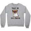 trust me i'm a dogtor Crewneck Sweatshirt