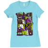monster at house Ladies Fitted T-Shirt
