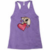 bunny rabbit love Racerback Tank