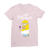 simpsons minion movie parody homer funny Ladies Fitted T-Shirt