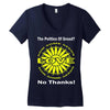 political the 80's 60's hippy anti capitalism Women's V-Neck T-Shirt