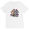 rude fox V-Neck Tee