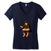 secret habit Women's V-Neck T-Shirt