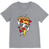 true love pizza 2 V-Neck Tee