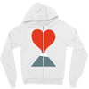 i lava you Zipper Hoodie