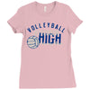 volleyball jefferson high varsity team Ladies Fitted T-Shirt
