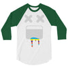 taste the rainbow 3/4 Sleeve Shirt