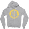 buckfast abbey devon tonic wine 'bucky' Zipper Hoodie
