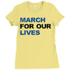 March For Our Lives Ladies Fitted T-Shirt