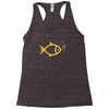 gold fish Racerback Tank