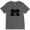 dog V-Neck Tee