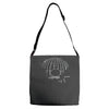 death skull Adjustable Strap Totes