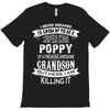 Super Cool Poppy Of A Freaking Awesome Grandson T-Shirt