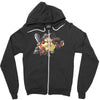 overwatch torbjorn cute spray Zipper Hoodie