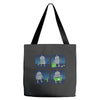 saving the world, one small step at a time Tote Bags