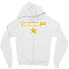 cccp retro,ussr,communist,russia,cold war,fun Zipper Hoodie