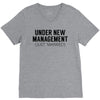 under new management just married V-Neck Tee