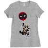 mouth the merc (x force version) Ladies Fitted T-Shirt