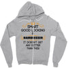 Smart Good Looking Hairdresser Doesnt Get Better Than This Zipper Hoodie